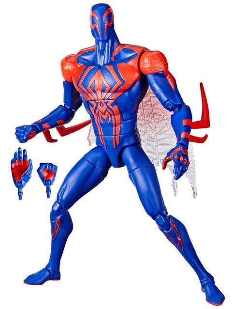 Marvel Legends Series Spider-Man: Across the Spider-Verse (Part One) Spider-Man 2099 6-inch Action Figure, 2 Accessories