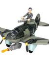 Indiana Jones Worlds of Adventure Doctor Jürgen Voller with Plane Figure & Vehicle (2.5”)