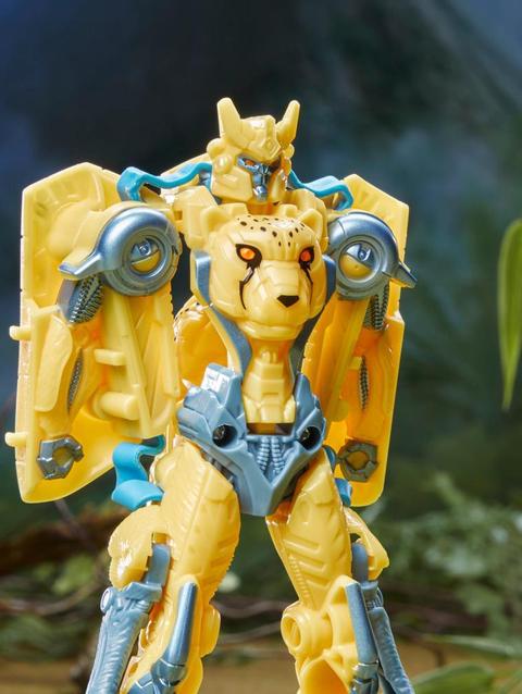 Transformers Toys Transformers: Rise of the Beasts Movie, Flex Changer Cheetor Action Figure - Ages 6 and up, 6-inch