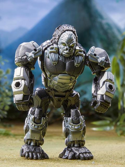 Transformers: Rise of the Beasts Movie Beast Alliance Beast Weaponizers 2-Pack Optimus Primal Toy, 6 and Up, 5-inch