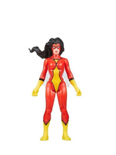 Marvel Legends Series Retro 375 Collection Spider-Woman Action Figures (3.75”)