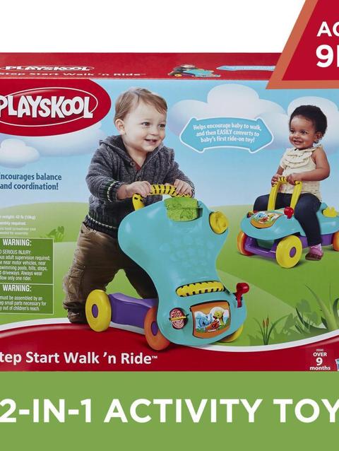 PLAYSKOOL EXPLORE 'N GROW STEP START WALK 'N RIDE