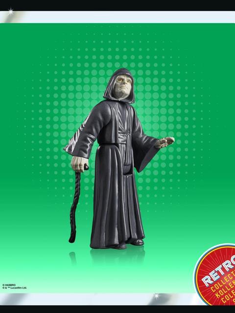 Star Wars Retro Collection The Emperor Action Figures (3.75”)