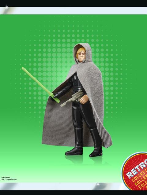 Star Wars Retro Collection Luke Skywalker (Jedi Knight) Action Figures (3.75”)