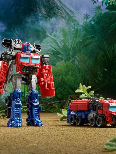 Transformers: Rise of the Beasts Movie, Beast Alliance, Battle Changers Optimus Prime Action Figure - 6 and Up, 4.5 inch