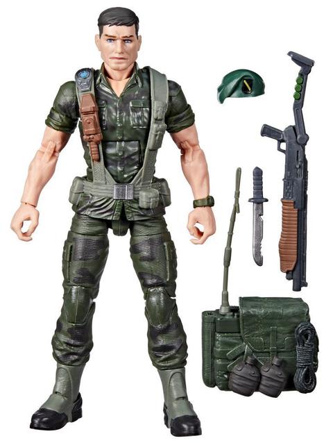 G.I. Joe Classified Series Vincent R. "Falcon" Falcone Action Figure 64 Collectible Toy, Multiple Accessories, Custom Package Art