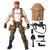 G.I. Joe Classified Series Stuart "Outback" Selkirk Action Figure 63 Collectible Toy, Accessories, Custom Package Art