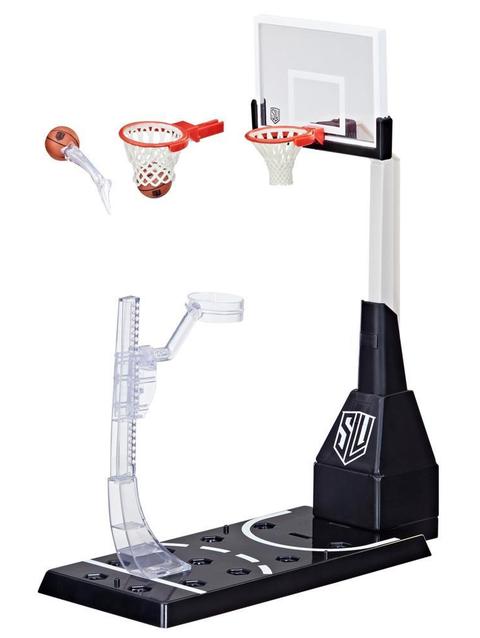 Hasbro Starting Lineup NBA Series 1 Backboard Toy, Basketball Hoop Set, Compatible with 6-inch Starting Lineup NBA Figures