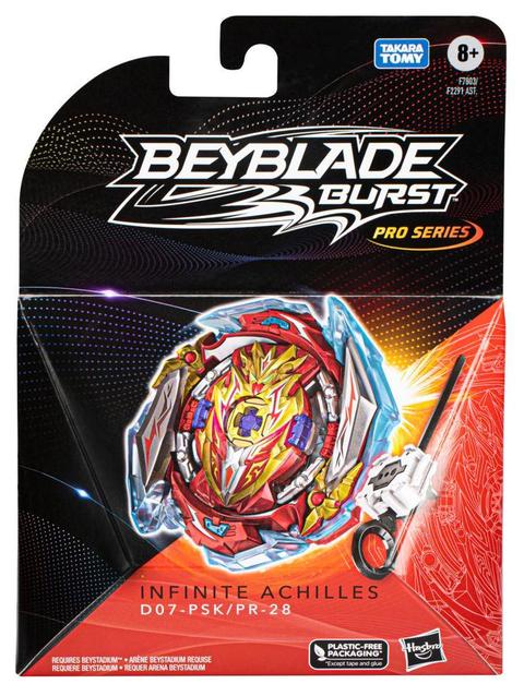 Beyblade Burst Pro Series Infinite Achilles Spinning Top Starter Pack, Battling Game Toy