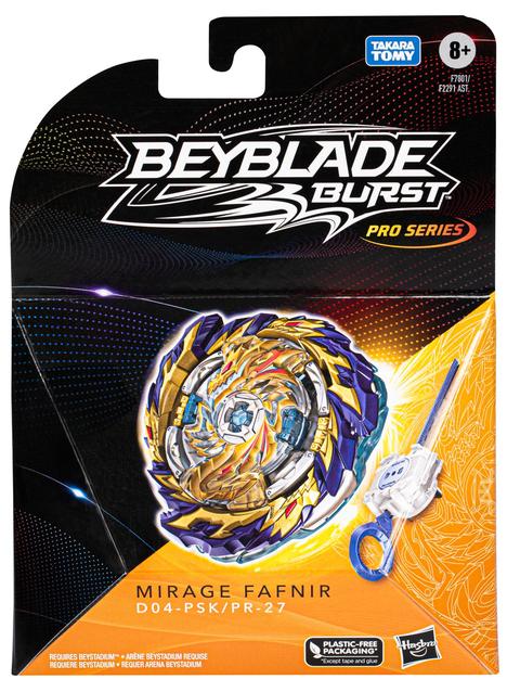 Beyblade Burst Pro Series Mirage Fafnir Spinning Top Starter Pack, Battling Game Toy