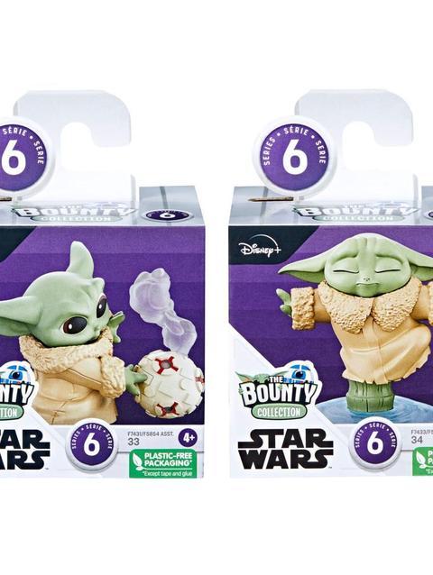 Star Wars The Bounty Collection Series 6, 2-Pack Grogu Figures, Star Wars Toys (2.25")