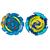 Beyblade Burst QuadStrike Komet Helios H8 and Tidal Pandora Epic P8 Dual Pack, Battling Game Toy