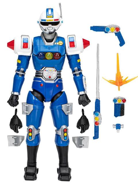 Power Rangers Lightning Collection Turbo Blue Senturion 6.6-Inch Action Figure Collectible