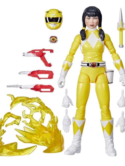 Power Rangers Lightning Collection Remastered Mighty Morphin Yellow Ranger 6-Inch Action Figure