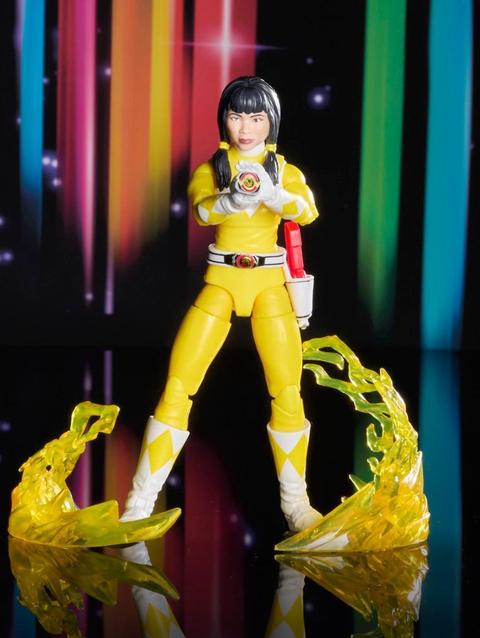 Power Rangers Lightning Collection Remastered Mighty Morphin Yellow Ranger 6-Inch Action Figure