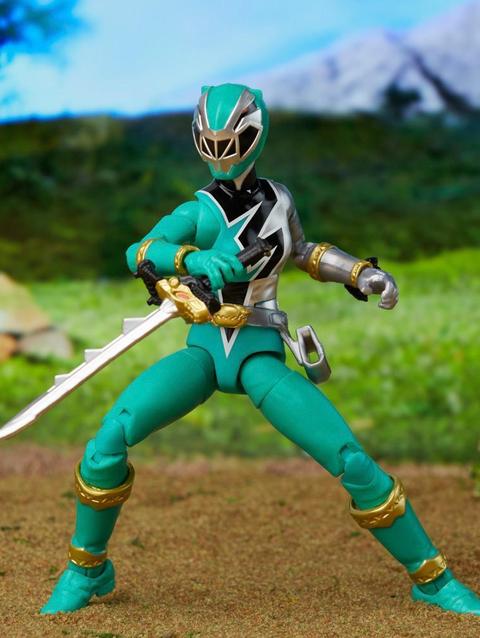 Power Rangers Lightning Collection Dino Fury Green Ranger 6-Inch Scale Action Figure Collectible