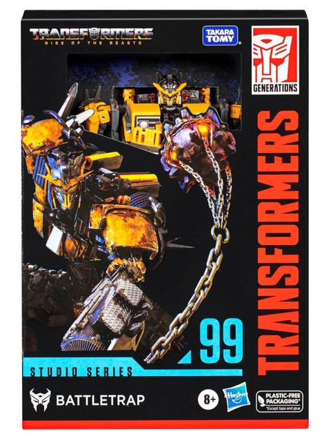 Transformers Studio Series Voyager 99 Battletrap Converting Action Figure (6.5”)