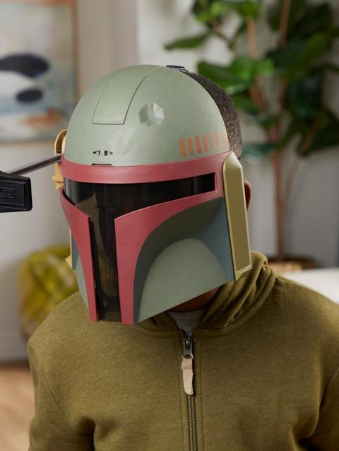 Star Wars Boba Fett Electronic Mask, Star Wars Costume for Kids Ages 5 and Up