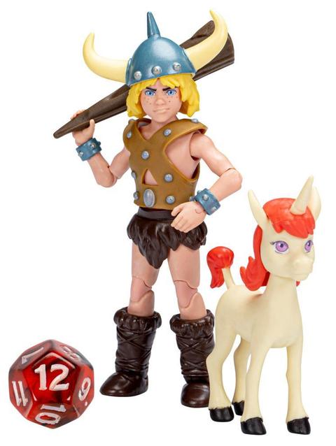 Dungeons & Dragons Cartoon Classics Bobby & Uni Action Figures 2-Pack, 6-Inch Scale