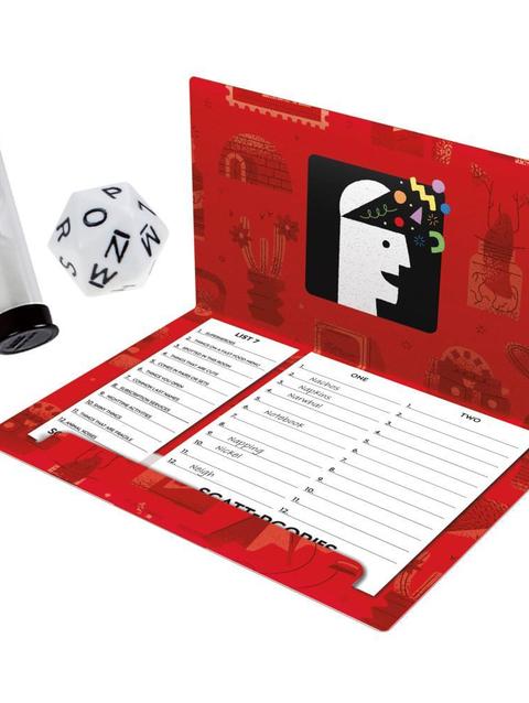 Classic Scattergories Game, Party Game for Adults and Teens Ages 13 and up, Board Game for 2+ Players