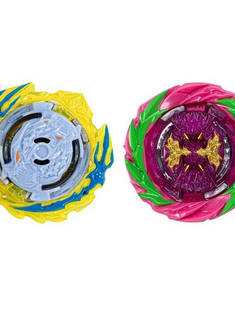 Beyblade Burst QuadStrike Fierce Bazilisk B8 and Hydra Kerbeus K8 Dual Pack, Battling Game Toy