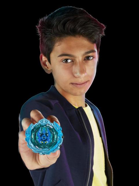 Beyblade Burst QuadStrike Hydra Poseidon P8 Starter Pack, Battling Game Toy with Launcher