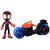 Marvel Spidey and His Amazing Friends, Miles Morales Action Figure & Toy Motorcycle, Kids 3 and Up