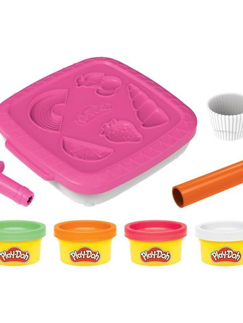 Play-Doh Create ‘n Go Cupcakes Playset, Play-Doh Set with Storage Container, Arts and Crafts Toys for Kids