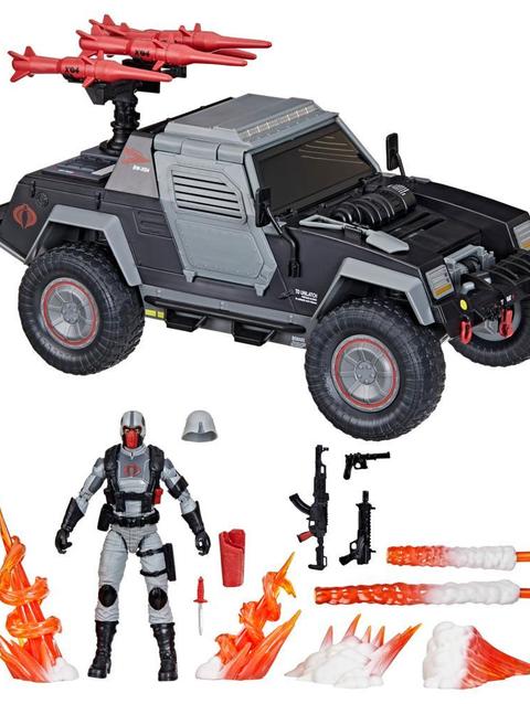 G.I. Joe Classified Series #120, Cobra Night Attack 4-WD Stinger & Driver