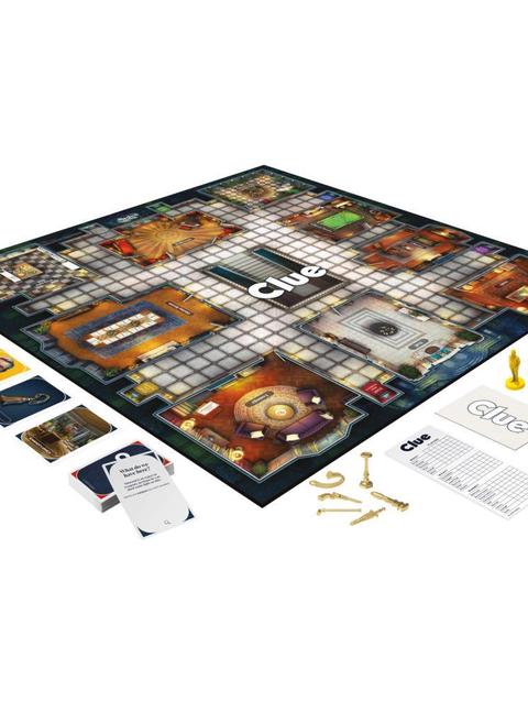 Clue Board Game, Mystery Games for 2-6 Players, Family Games for Kids Ages 8 and Up