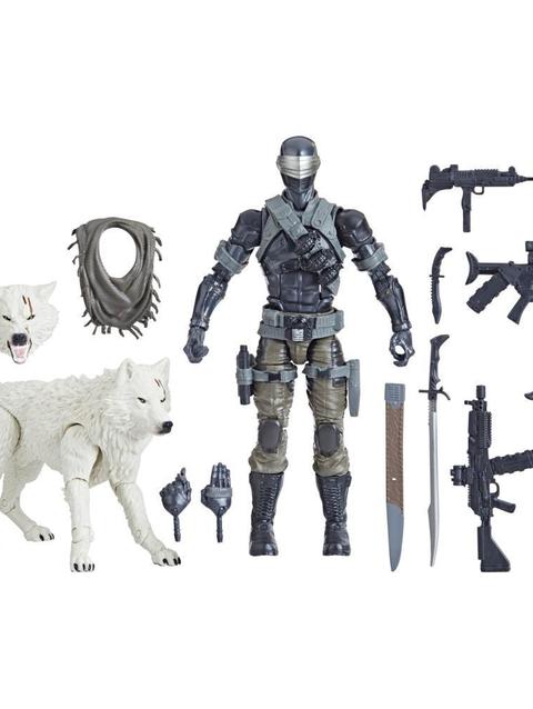 G.I. Joe Classified Series Snake Eyes & Timber Action Figures 52 Collectible Toy with Custom Package Art