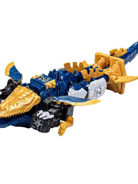 Power Rangers Dino Fury Mosa Razor Zord Blue Action Figure, Power Rangers Toys for 4 Year Old Boys and Girls and Up