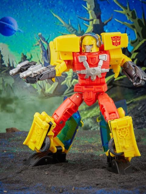 Transformers Legacy Evolution Deluxe Armada Universe Hot Shot Converting Action Figure (5.5”)