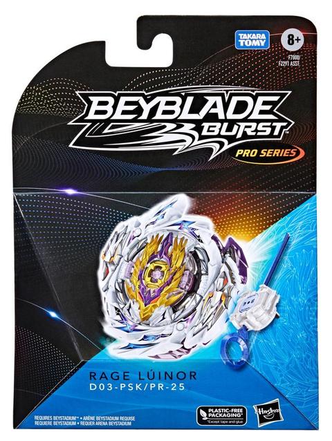 Beyblade Burst Pro Series Rage Lúinor Spinning Top Starter Pack, Battling Game Toy