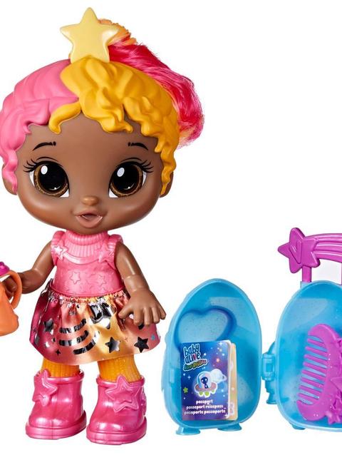 Baby Alive Star Besties Doll, Bright Bella, 8-inch Space-Themed Baby Alive Doll Toy with Accessories for Kids 3 and Up