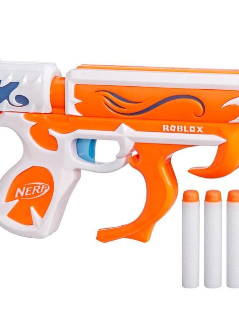 Nerf Roblox Arsenal: Soul Catalyst Dart Blaster, Includes Code to Redeem Exclusive Virtual Item, 4 Elite Nerf Darts