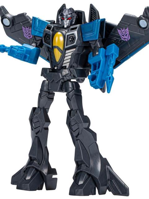 Transformers Toys EarthSpark Warrior Class Skywarp Action Figure