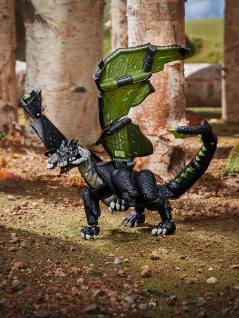 Dungeons & Dragons Honor Among Thieves D&D Dicelings Black Dragon Collectible Action Figure