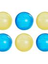 Nerf Super Soaker Hydro Balls 6-Pack, Reusable Water-Filled Balls