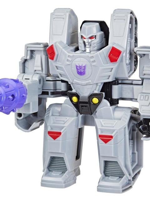 Transformers Classic Heroes Team Megatron Converting Toy, 4.5-Inch Action Figure, Kids Ages 3 and Up