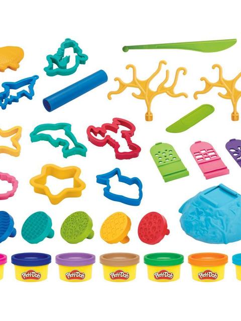 Play-Doh Imagine Underwater Set with 20 Underwater-Themed Tools, Kids Toys