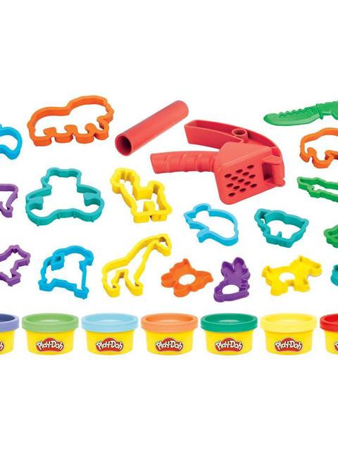 Play-Doh Imagine Animals Set with 20 Animal-Themed Tools, Kids Toys