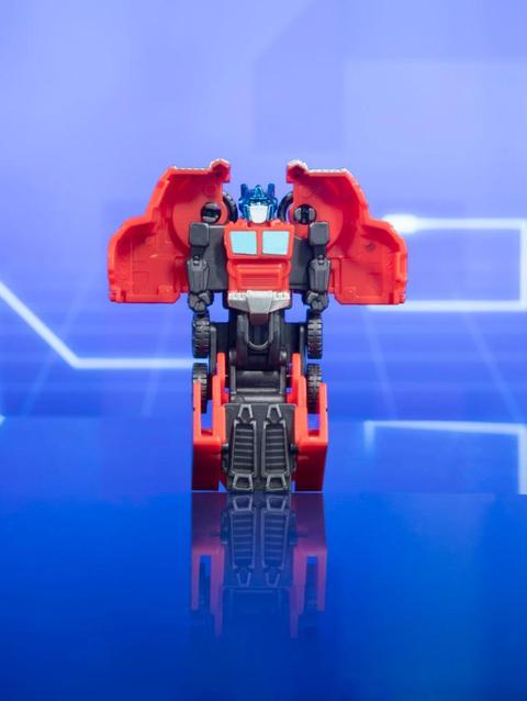 Transformers Toys EarthSpark Tacticon Optimus Prime Action Figure