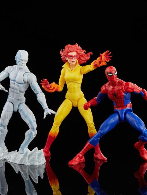 Marvel Legends Series Spider-Man and His Amazing Friends Multipack Action Figures (6”)