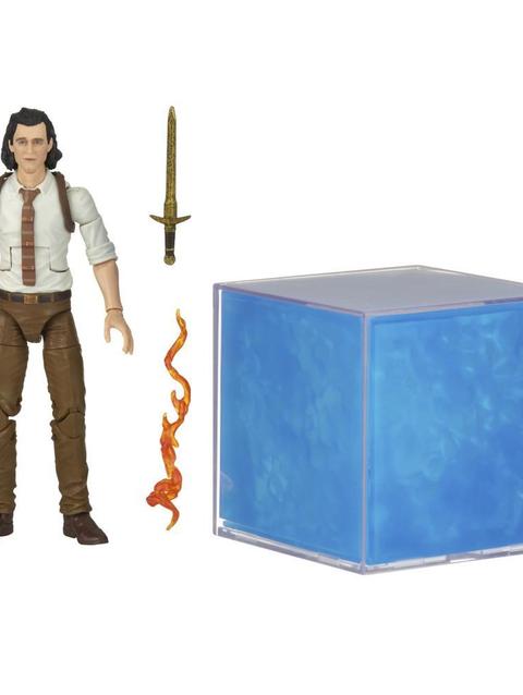 Marvel Legends Tesseract Electronic Role Play Accessory with Light FX, Marvel Studios’ Loki Roleplay Item and Figure