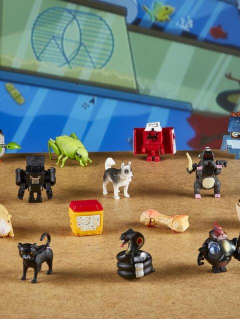 Transformers Toys BotBots Series 6 Custodial Crew & Pet Mob 8-Pack Bundle– 2-In-1 Collectible Figures - Kids Ages 5 & Up