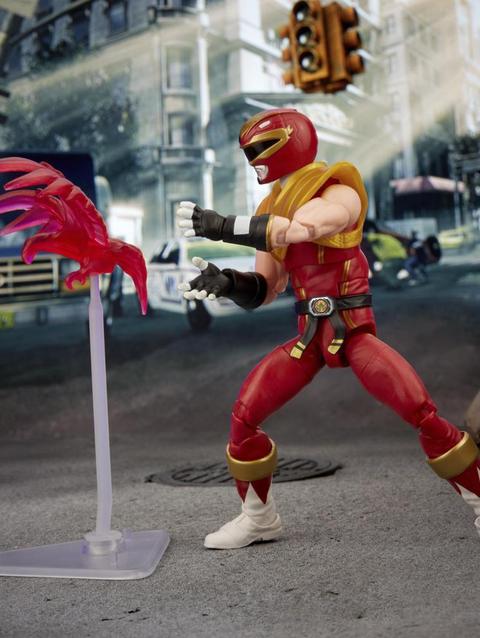 Power Rangers X Street Fighter Lightning Collection Morphed Ken Soaring Falcon Ranger Collab Figure