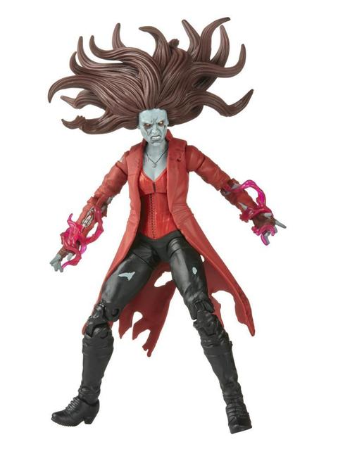 Marvel Legends Series MCU Disney Plus Zombie Scarlet Witch Marvel Action Figure, 2 Accessories and 1 Build-A-Figure Part