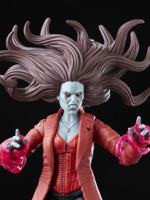 Marvel Legends Series MCU Disney Plus Zombie Scarlet Witch Marvel Action Figure, 2 Accessories and 1 Build-A-Figure Part