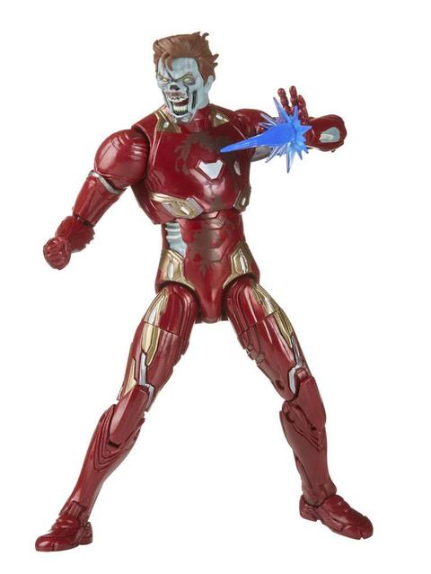 Marvel Legends Series MCU Disney Plus What If Zombie Iron Man Marvel Action Figure, 4 Accessories